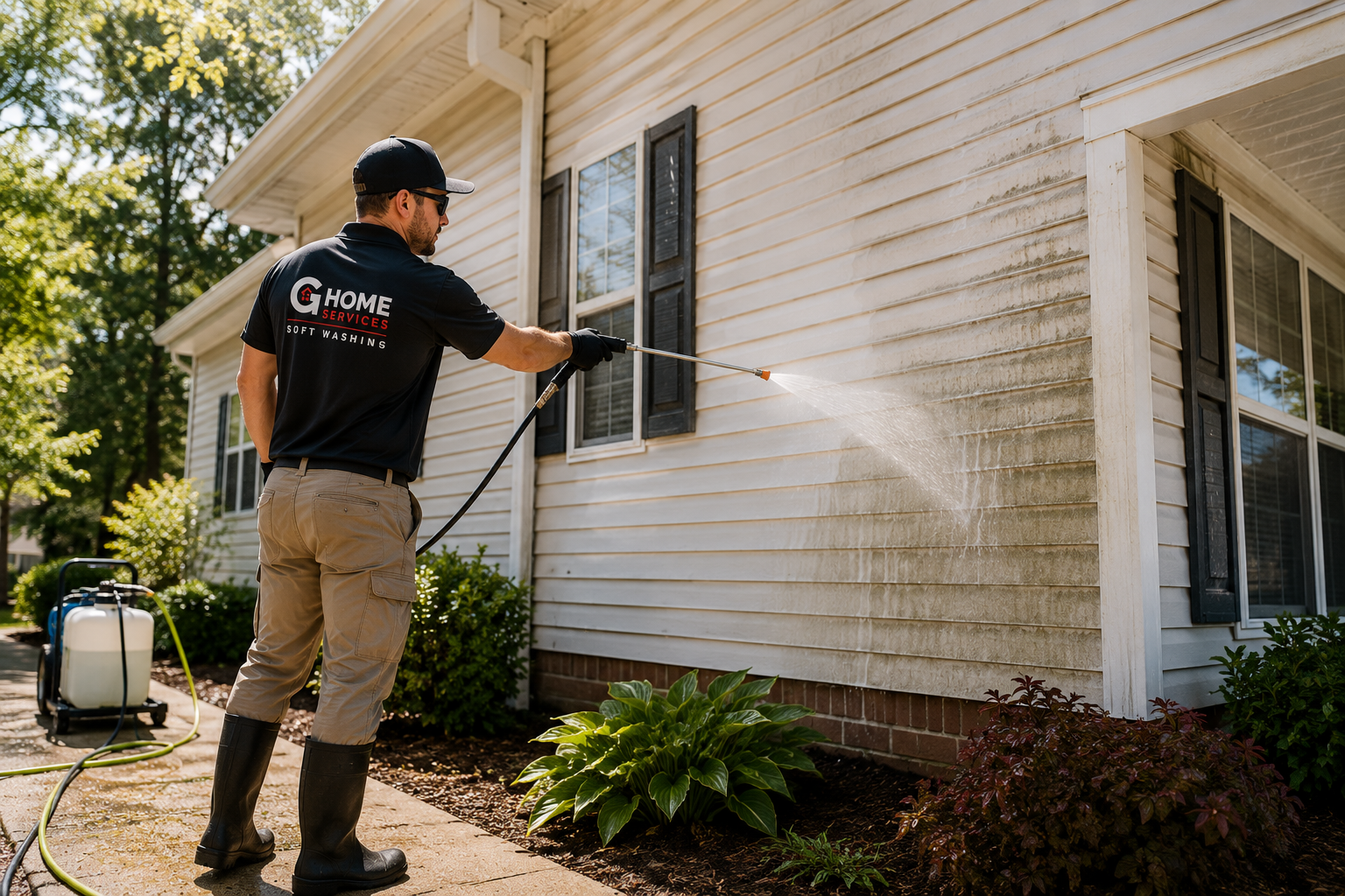 Exterior Pressure & Soft Washing