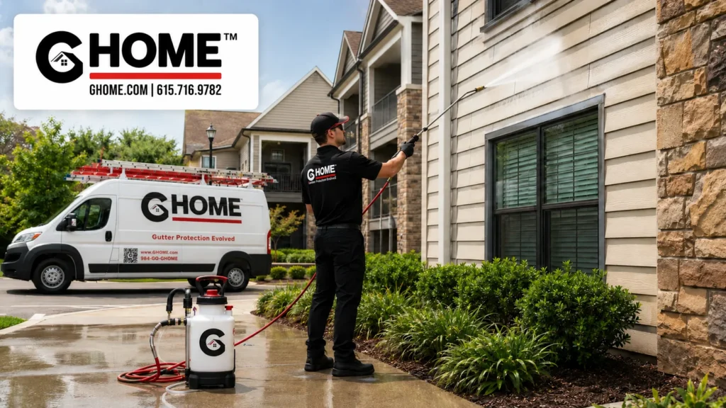 commercial exterior maintenance services
